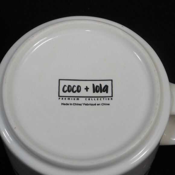 Coco + lola Premium Collection. Butterfly large size coffee mug - Picture 5 of 5